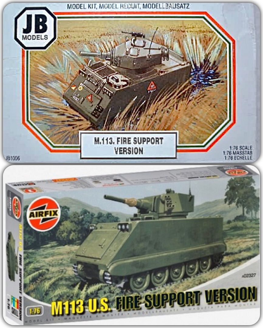 miniafv JB Model / Airfix 1/76 M113 U.S. Fire Support Version (by